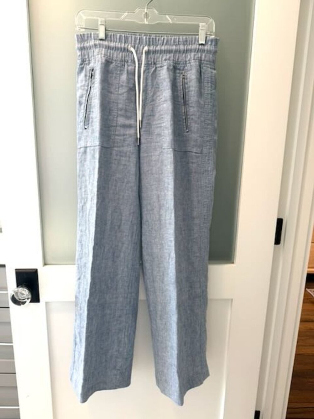 Athleta Cabo Wide Linen Pant -siz 0